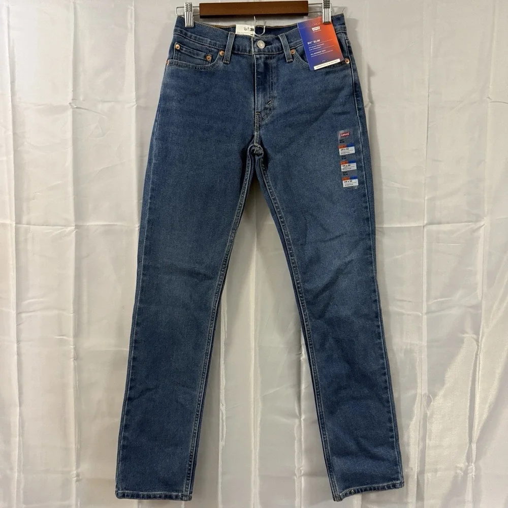 Levis 511 Slim Fit 29x32‎ Stretch Jeans Blue Wilder Adapt 045115425 New Tags